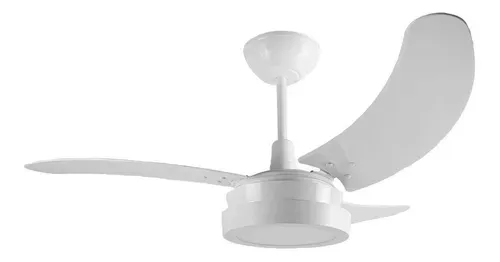 Ventilador De Teto Tron Bzios Max Led 3 Ps 110v 127v Silencioso Branco